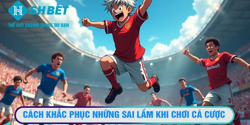 Cách khắc phục những sai lầm khi chơi cá cược bóng đá